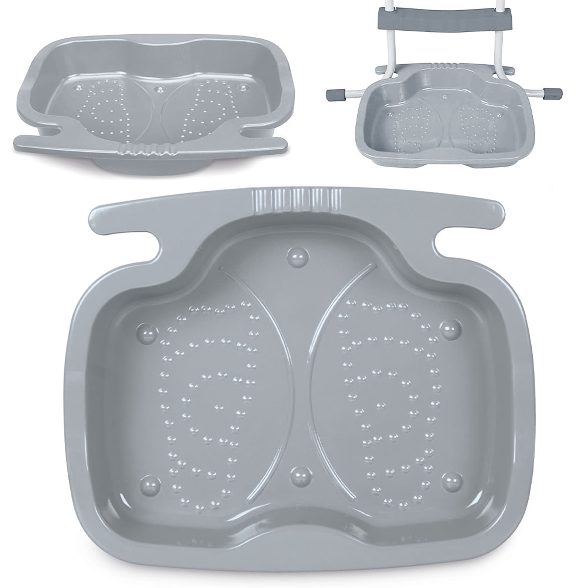 Foot cleaner Intex 29080 grey bathtub