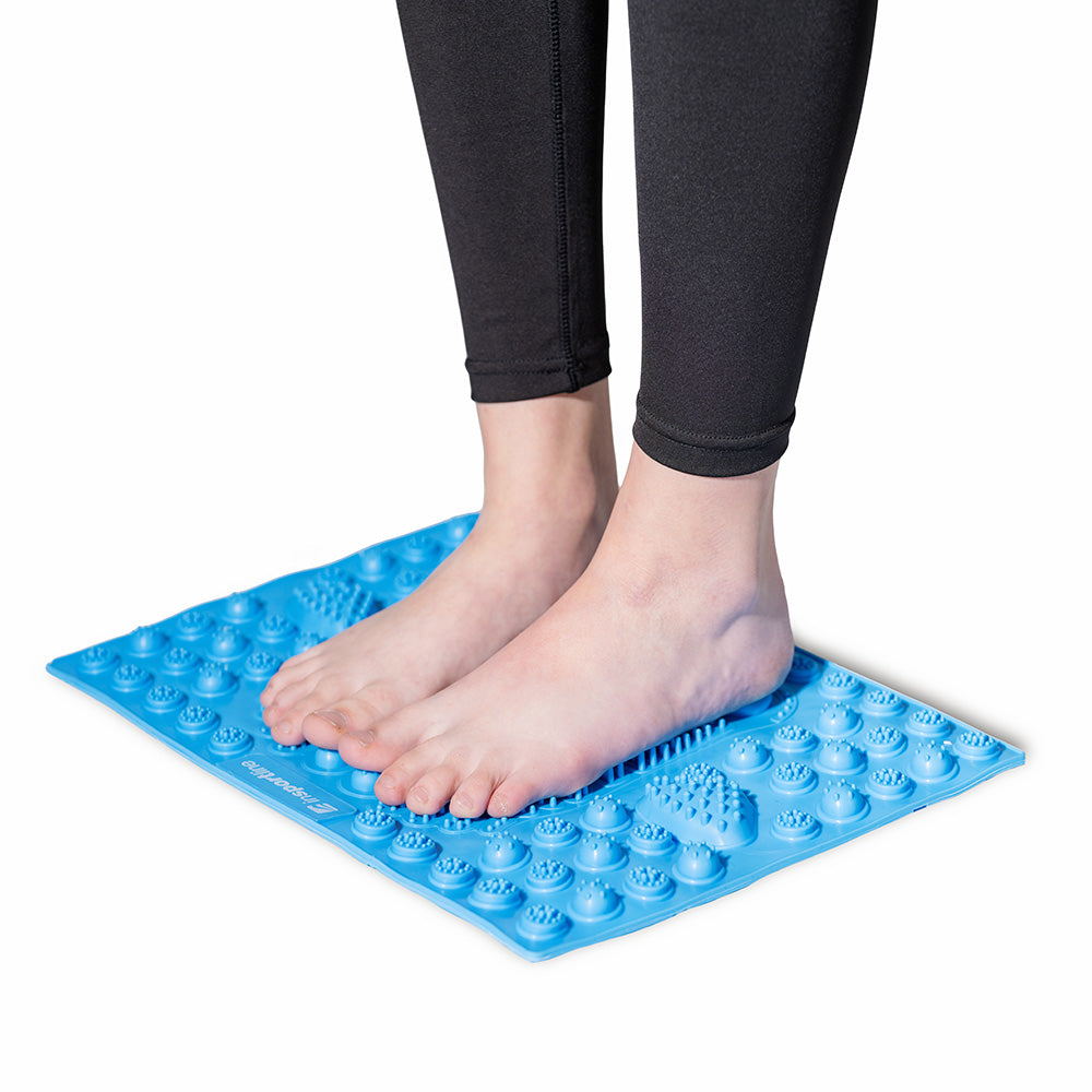 Foot massage mat inSPORTline Tilsipur 39x29 cm Green acupressure Brand inSPORTline