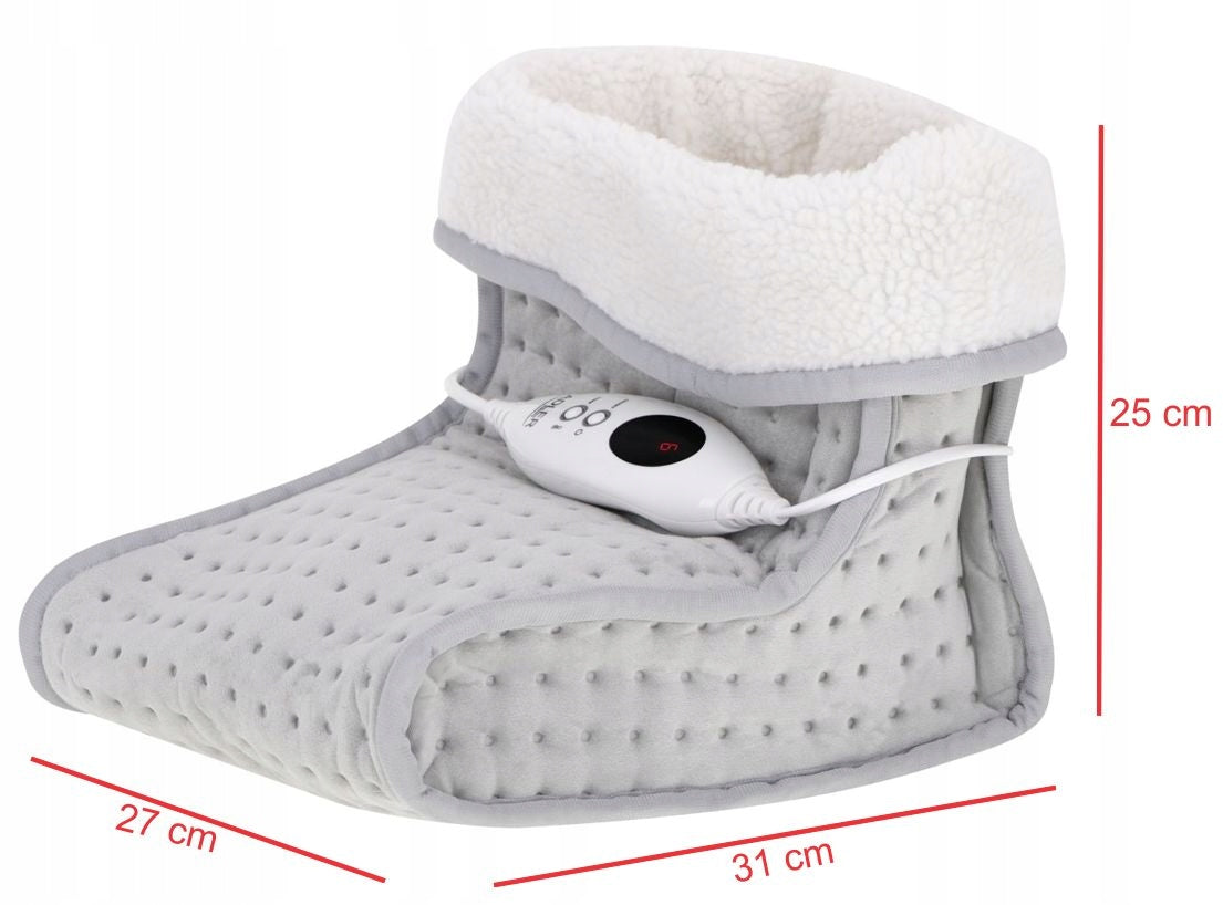 Foot warmer Adler with remote control temperature control 100 W grey Medical device no