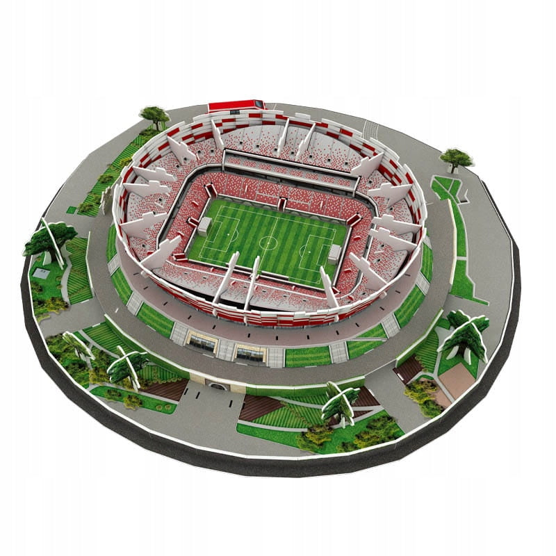 Football stadium - PGE NATIONAL - Puzzle 3D 143 elements - club model Brand Habarri