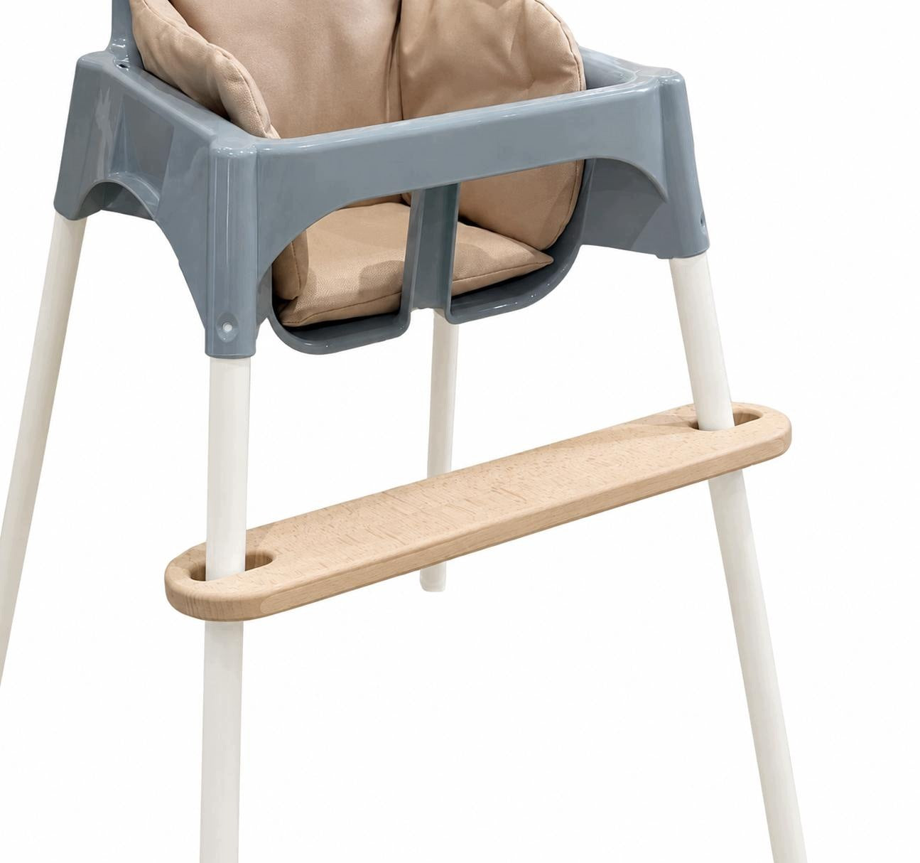 Footrest Antilop Adjustable For IKEA Chair Wood BEECH 100% NATURAL Manufacturer code Podnóżek do krzesełka Antilop drewniany sosna