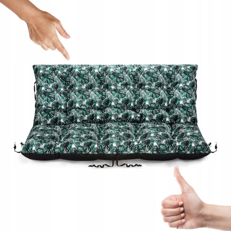 For garden swing cushion 120x60x50 cm bench Pillow length 120 cm