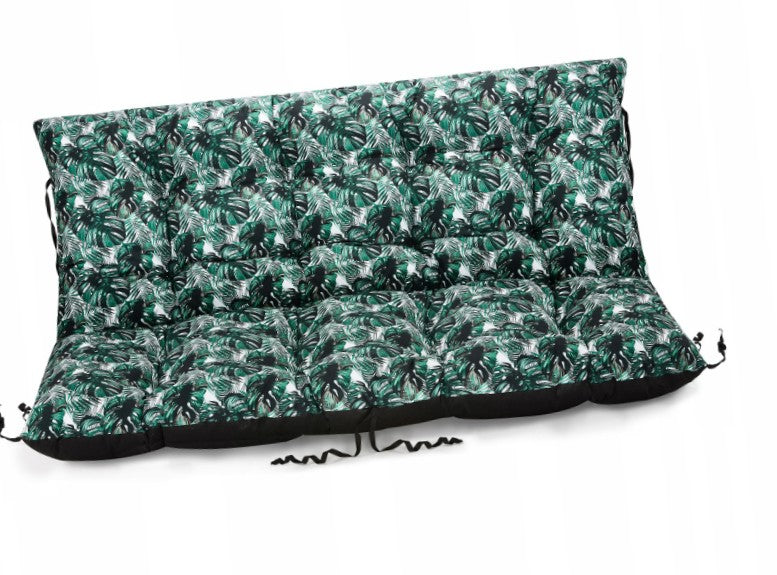 For garden swing cushion 120x60x50 cm bench Pillow width 110 cm