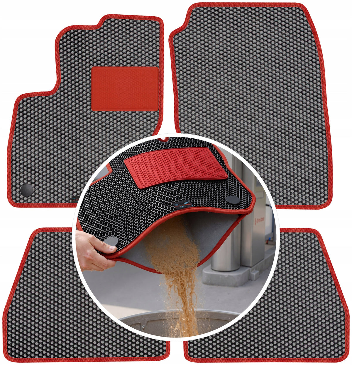 Ford Focus III 2011-2018 EVA SMART POCKET Rugs Packaging status original
