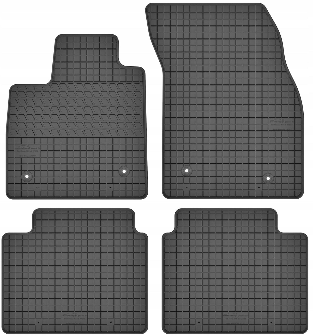 Ford Focus MK4 (since 2018) RUGS RUBBER STOPPERS