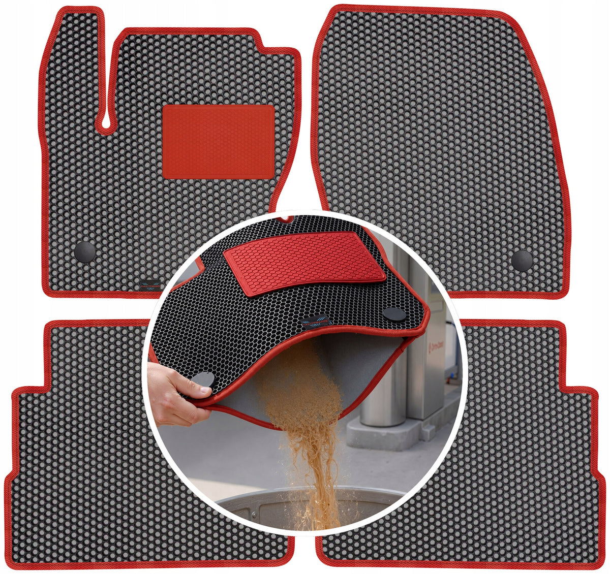 Ford Kuga II 2012-2019 EVA SMART POCKET Rugs Packaging status original