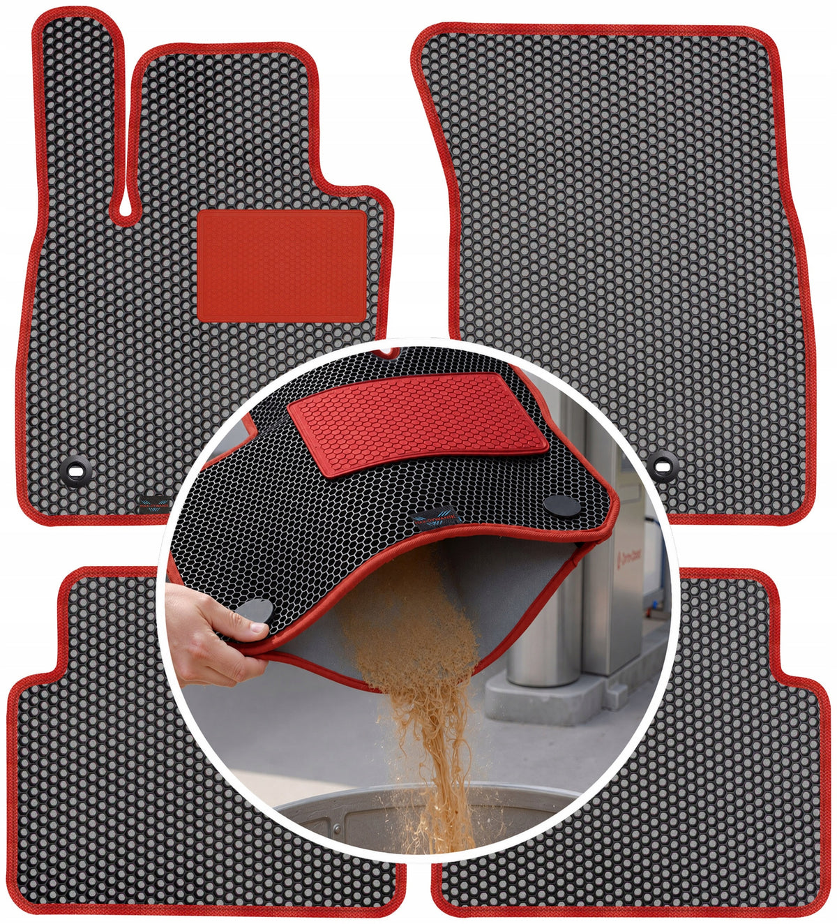 Ford Kuga III 2019- EVA SMART POCKET Rugs Packaging status original