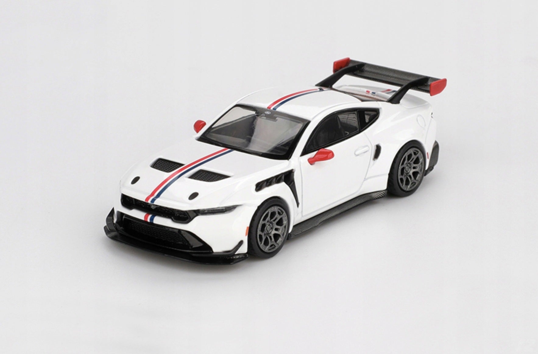 Ford Mustang GTD - Mini GT 1097 Spirit of America 2025 White Packaging status original