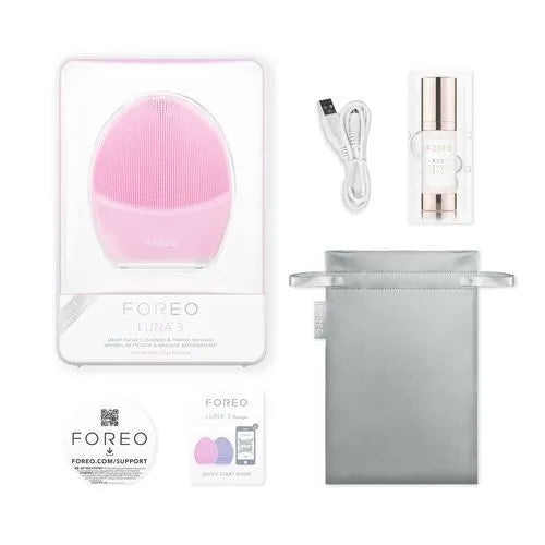 Foreo Luna 3 facial cleansing and massage brush for sensitive skin Brand FOREO