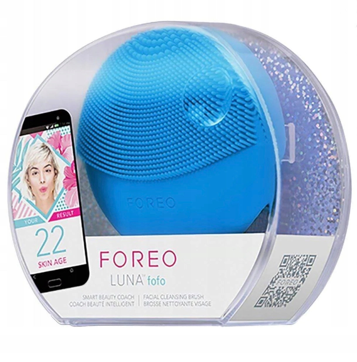 Foreo - Luna Fofo Aquamarine Face Wash Sonic Toothbrush