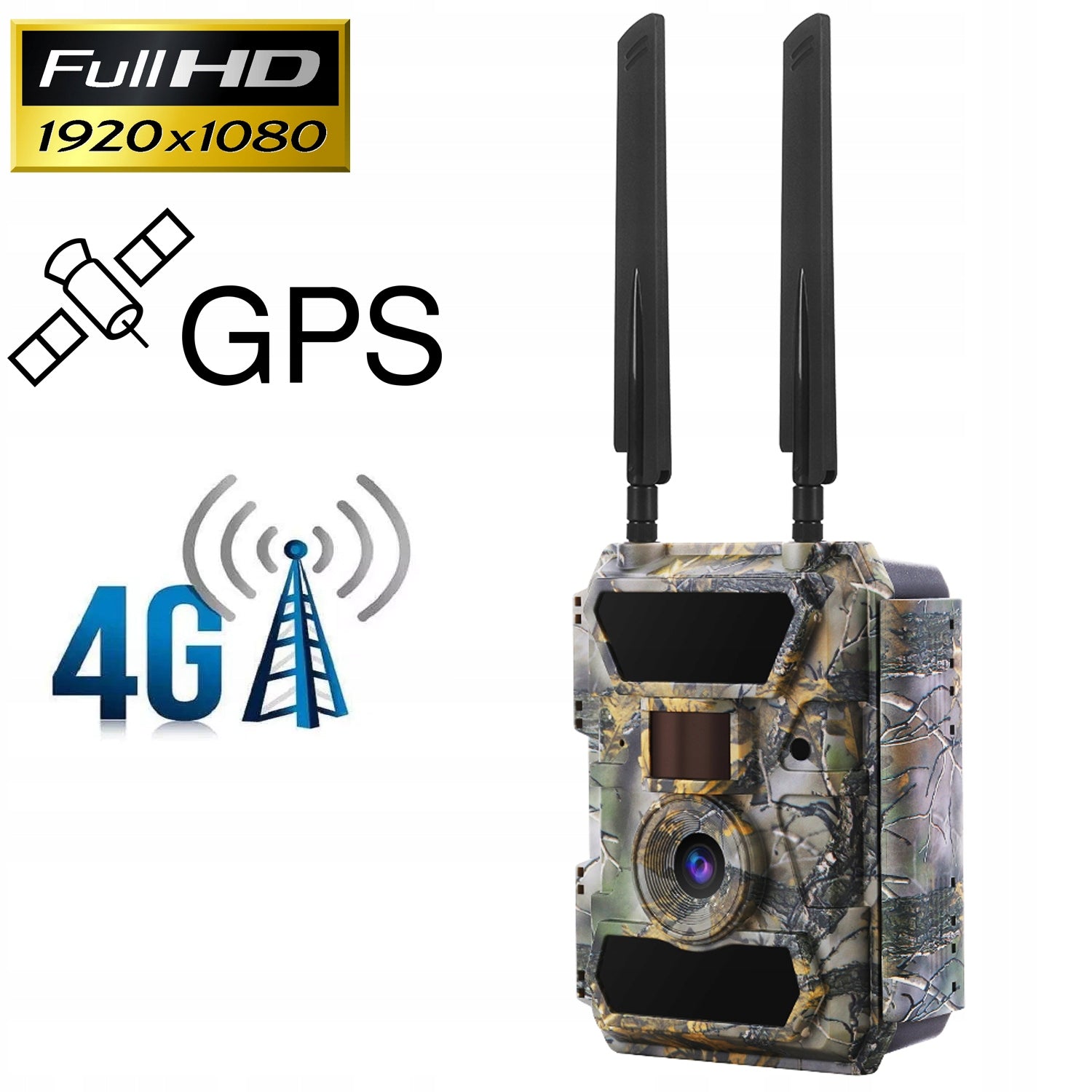 Forest Camera TRAIL CAMERA Willfine 4.0CG GSM 4G LTE MMS sends VIDEOS Menu PL Packaging status original