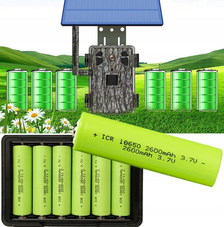 Forest Camera Trail Camera Solar TOPHUNT 2.7K 4G LTE SOLAR PREVIEW + 6x AKU Manufacturer code H6 Tree Grain + 6x AKU
