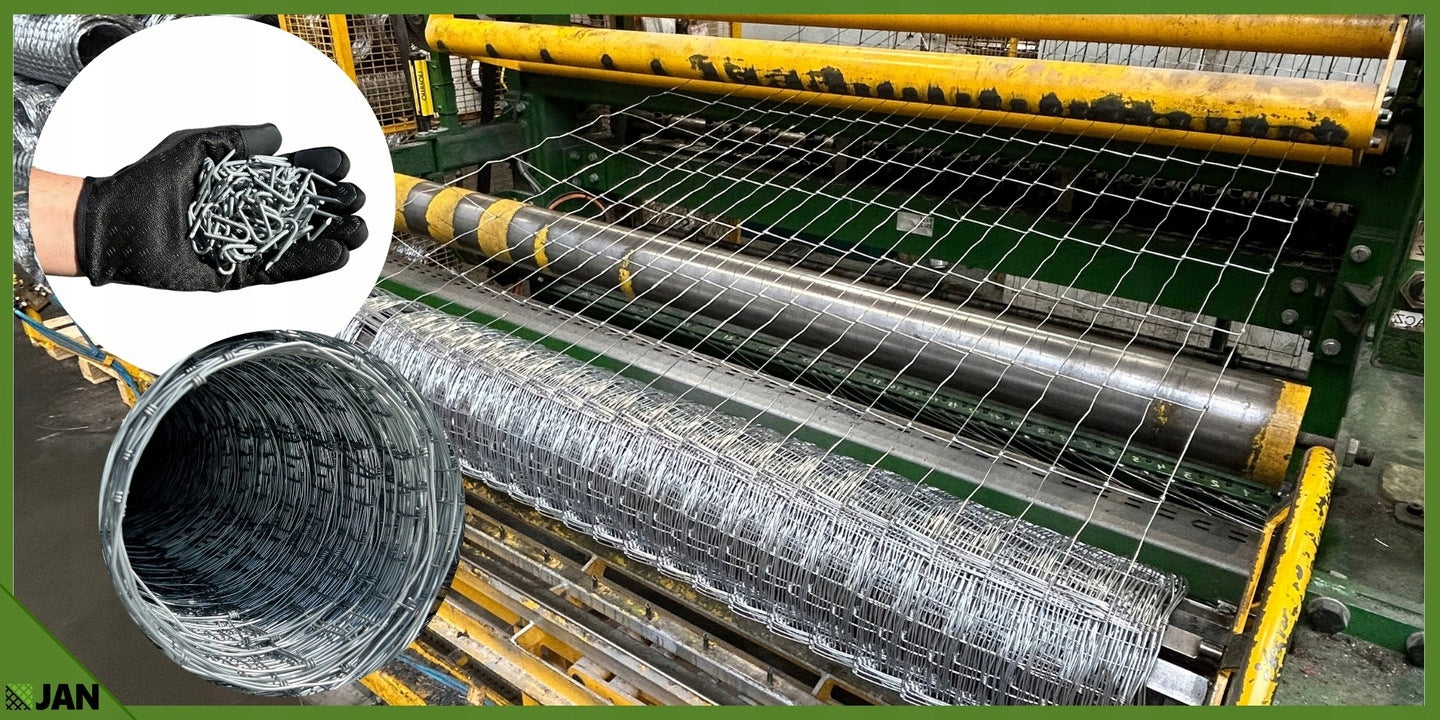 Forest Fence Mesh Dense For Chickens 150/24/15 L 50mb Skoble For Assembly Height 1.5 m
