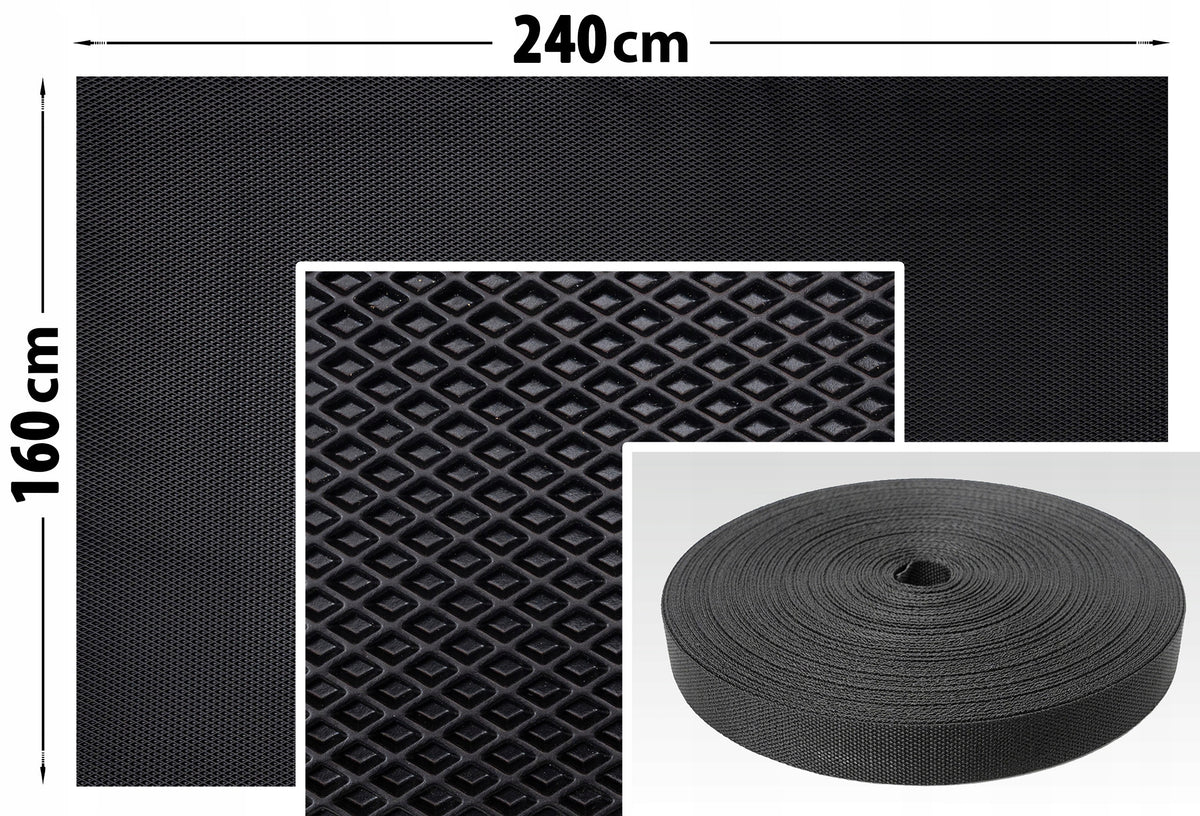 Form for cutting EVA sheet 1600x2400x10 + HEM black