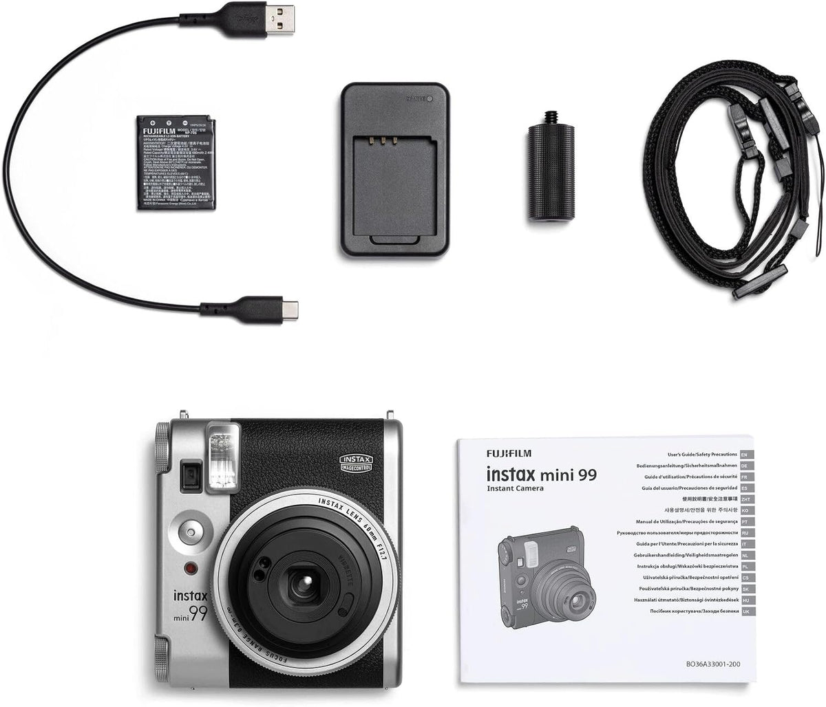 Fotoaparát Instax mini, 99 stříbrný Model mini, 99