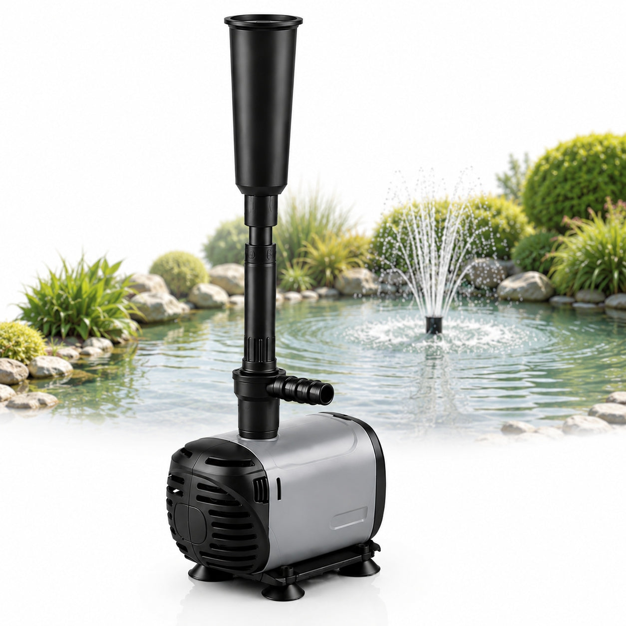 Fountain Pump For Pond Water Saving 24W 1400L/h Feeding 1,8m