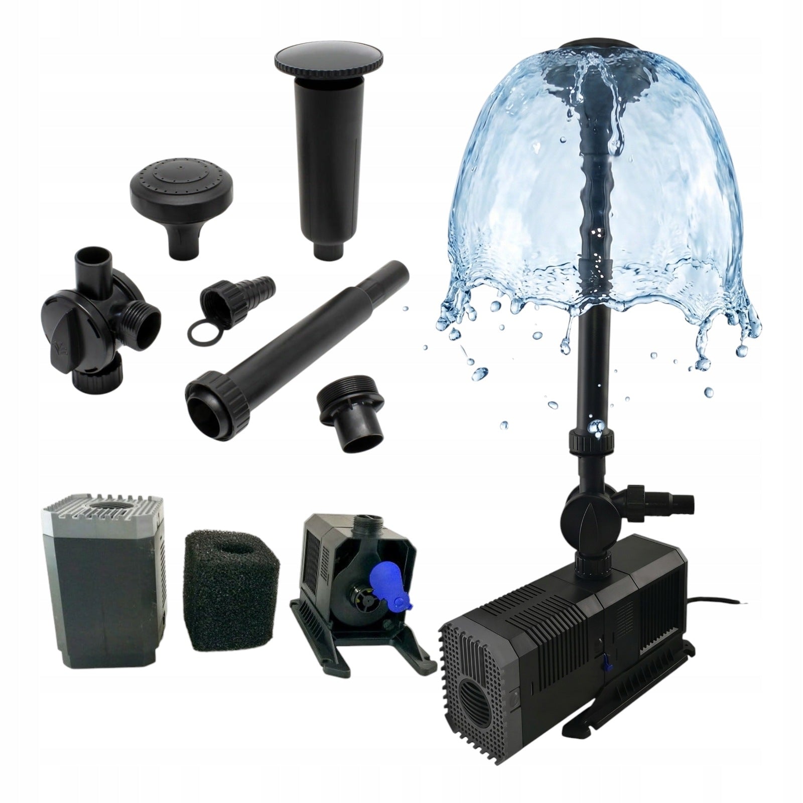 Fountain pump for pond pond SunSun CHJ-4503 4500l/h + 2 NOZZLES STRONG