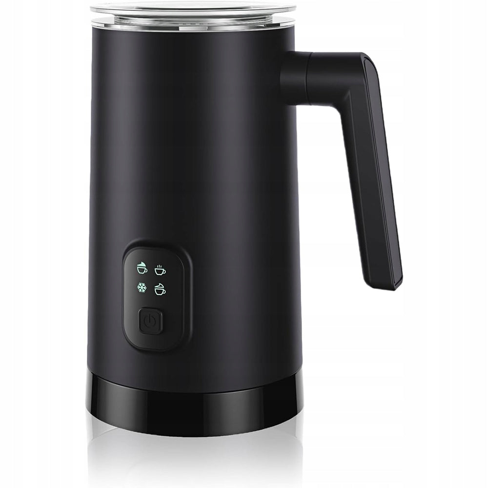 Four Function Electric Milk frother with Built-in Heater