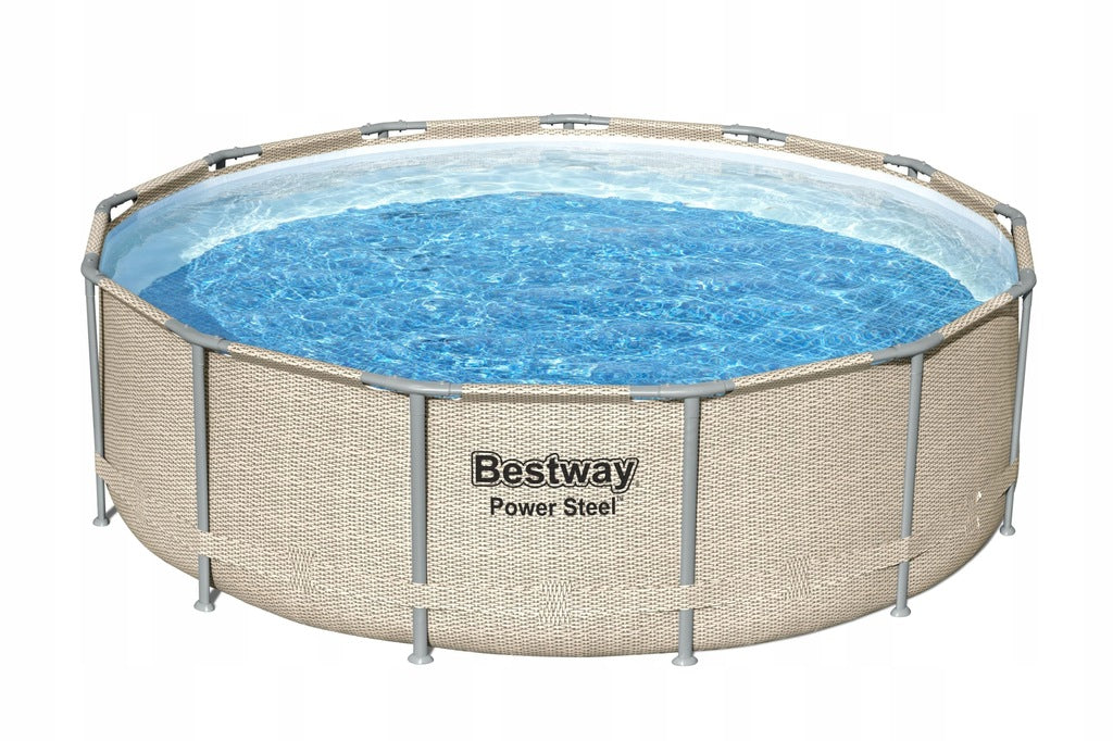 Frame pool Bestway 5614V + Canopy + Accessories 396x107cm Brand Bestway