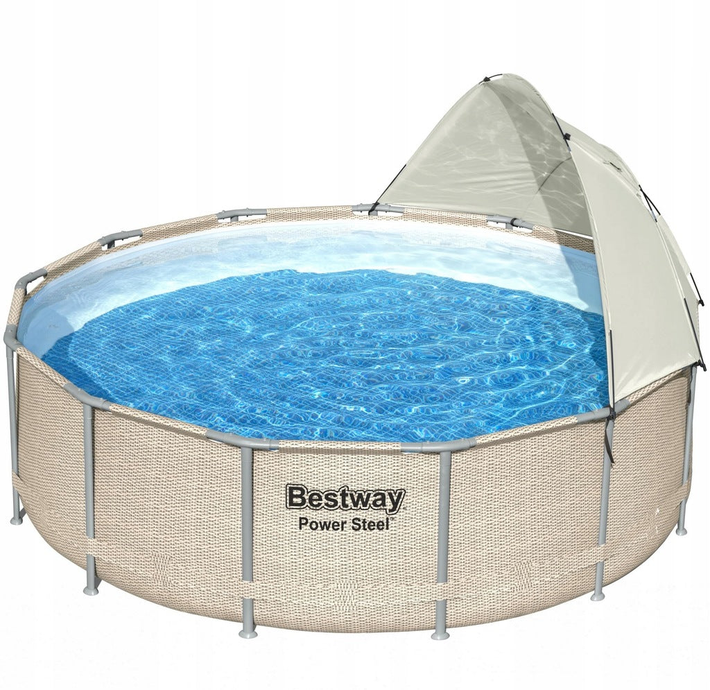 Frame pool Bestway 5614V + Canopy + Accessories 396x107cm Manufacturer code BES5614V
