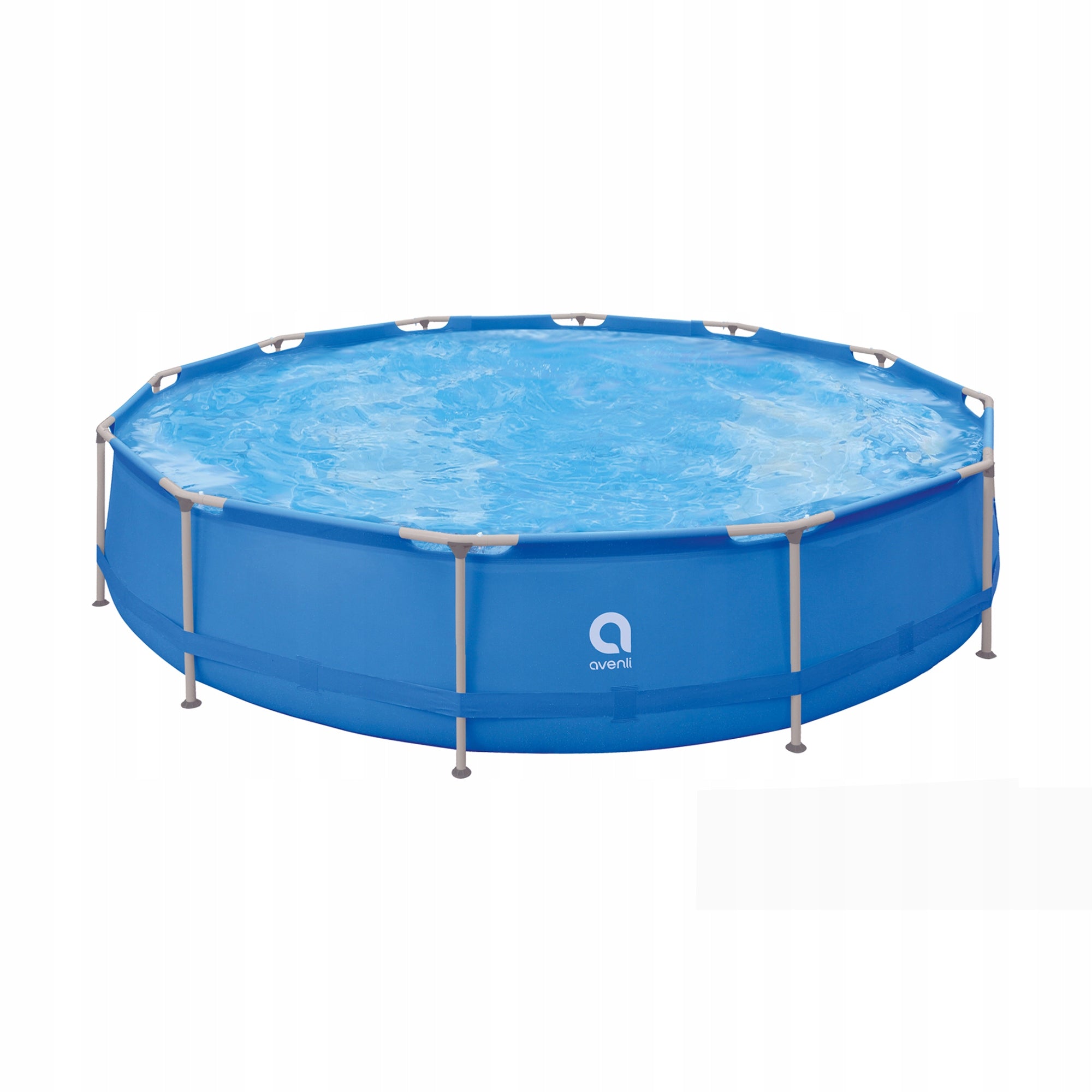 Frame pool round large family garden pump set AVENLI 427x84 Brand Avenli