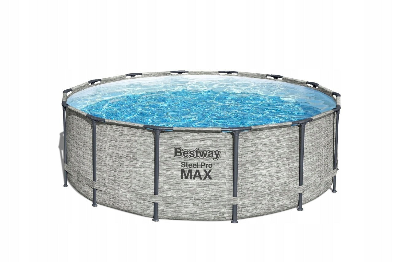 Framed Pool 427x122 cm Set 9in1 BESTWAY 5619D Ladder PUMP Cover Volume 15232 l