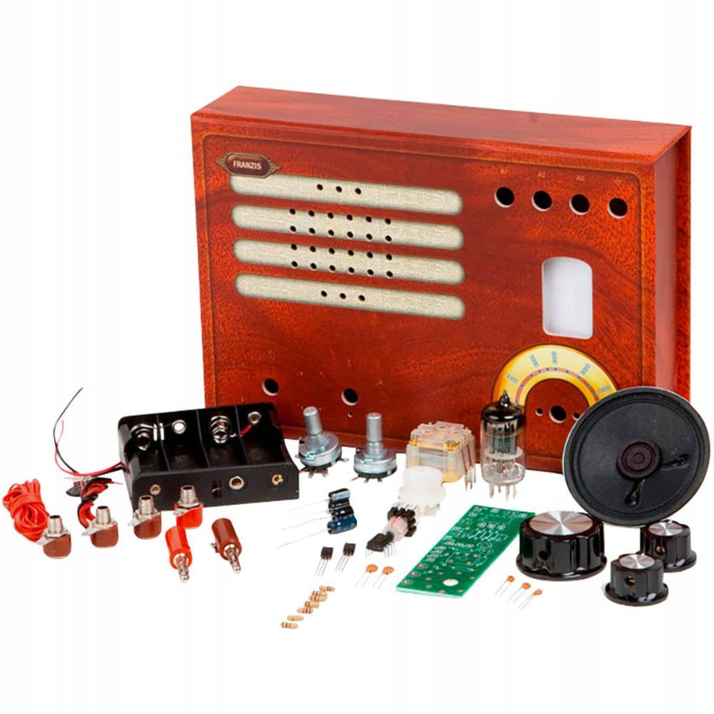 Franzis Self-built tube radio Packaging status original