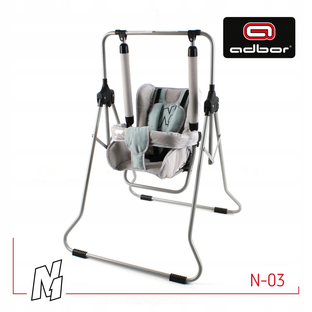 Freestanding Children's Swing, Deckchair N-03 Brand Adbor
