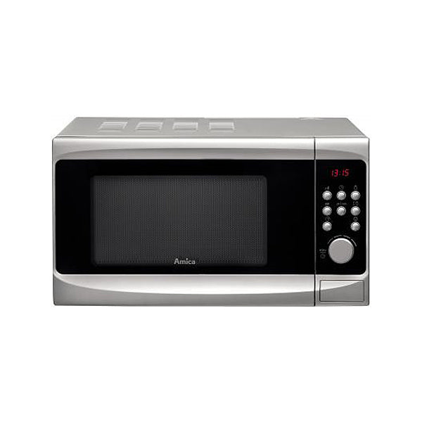Freestanding microwave oven Amica AMG20E70GSV 700W 20l silver