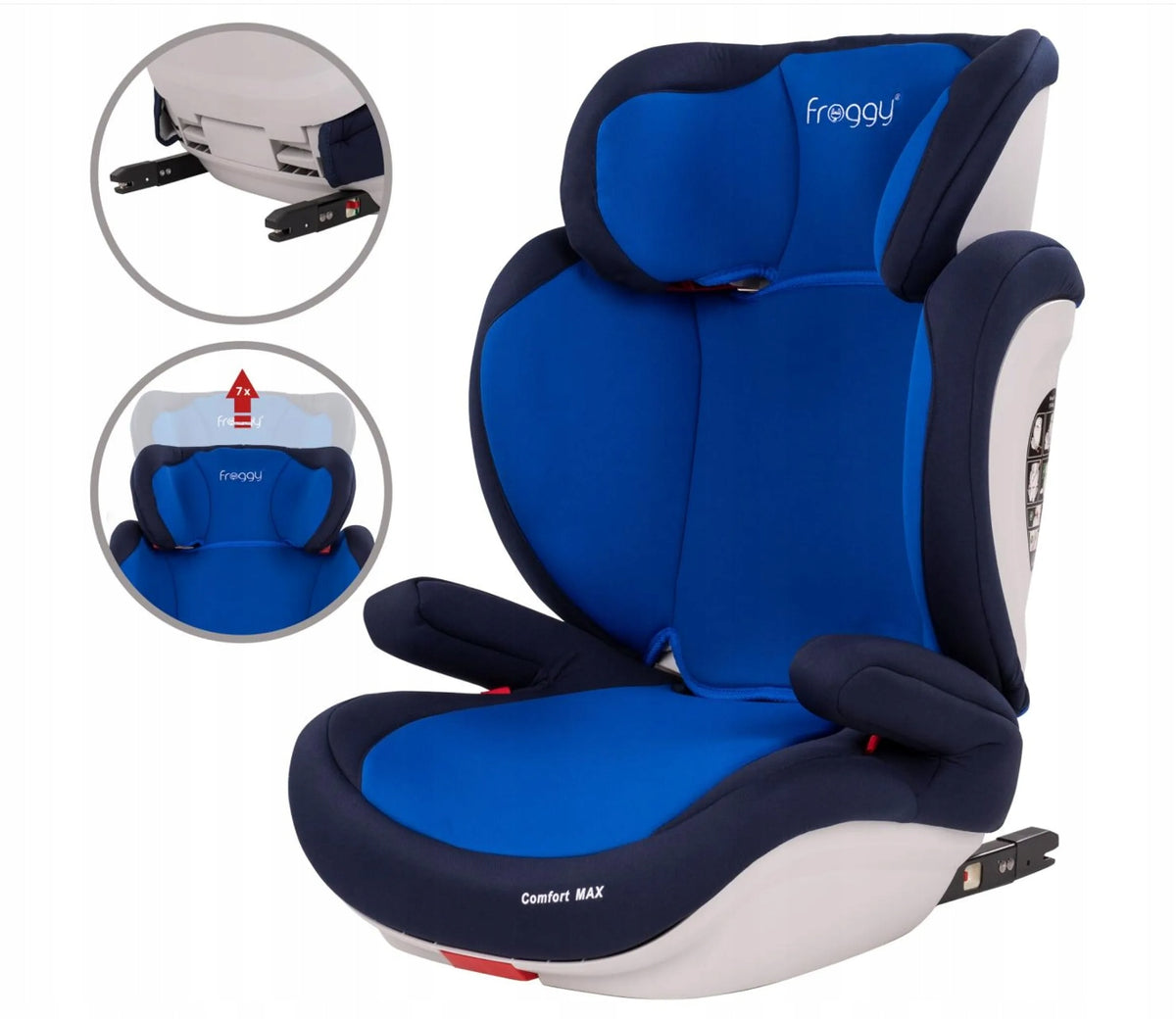 Froggy car seat with Isofix