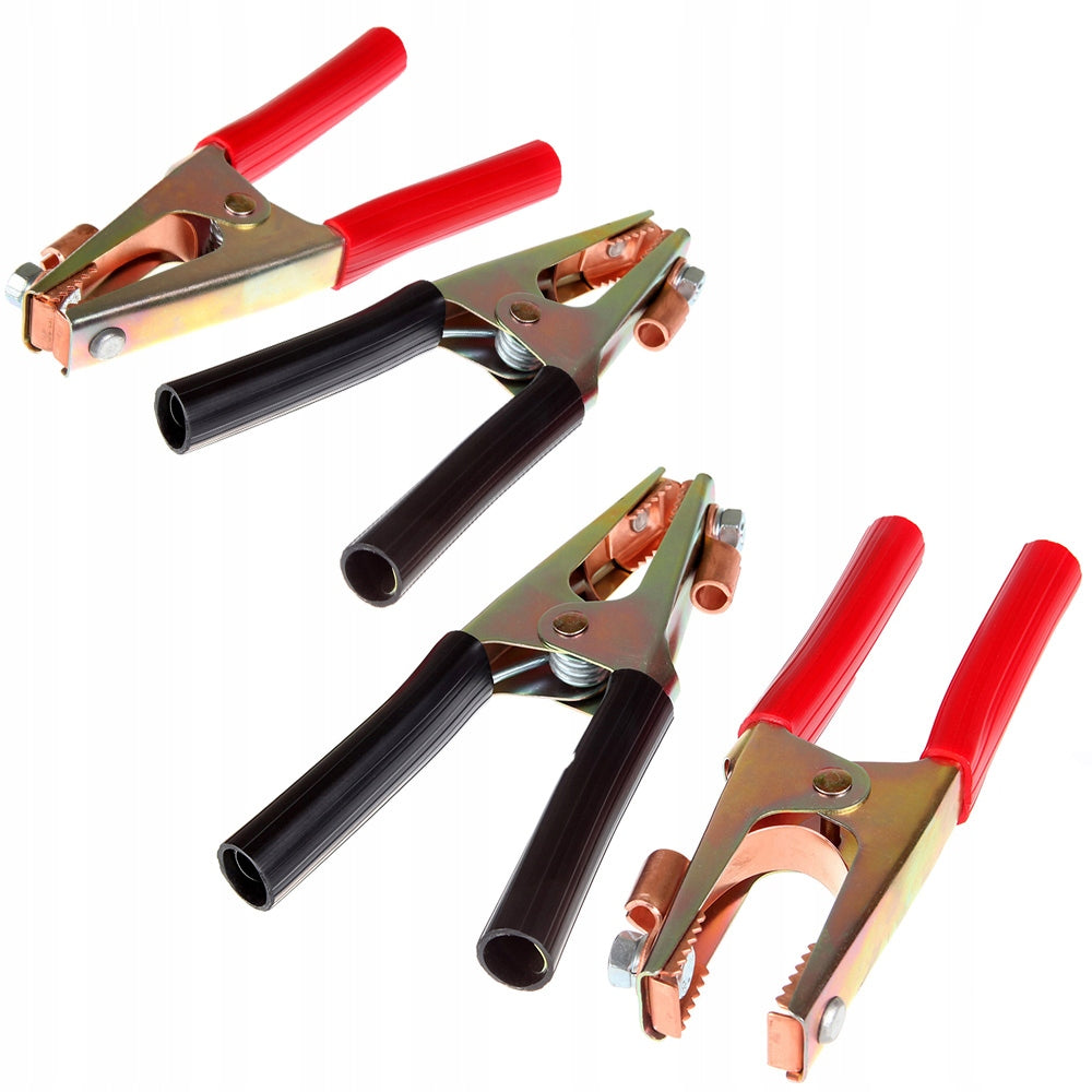 Frogs Clamps Buckles for jumper cables 900A 4pcs set plus minus