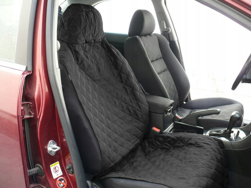 Front Seat Cover Car Seat for Dog Transport - Black