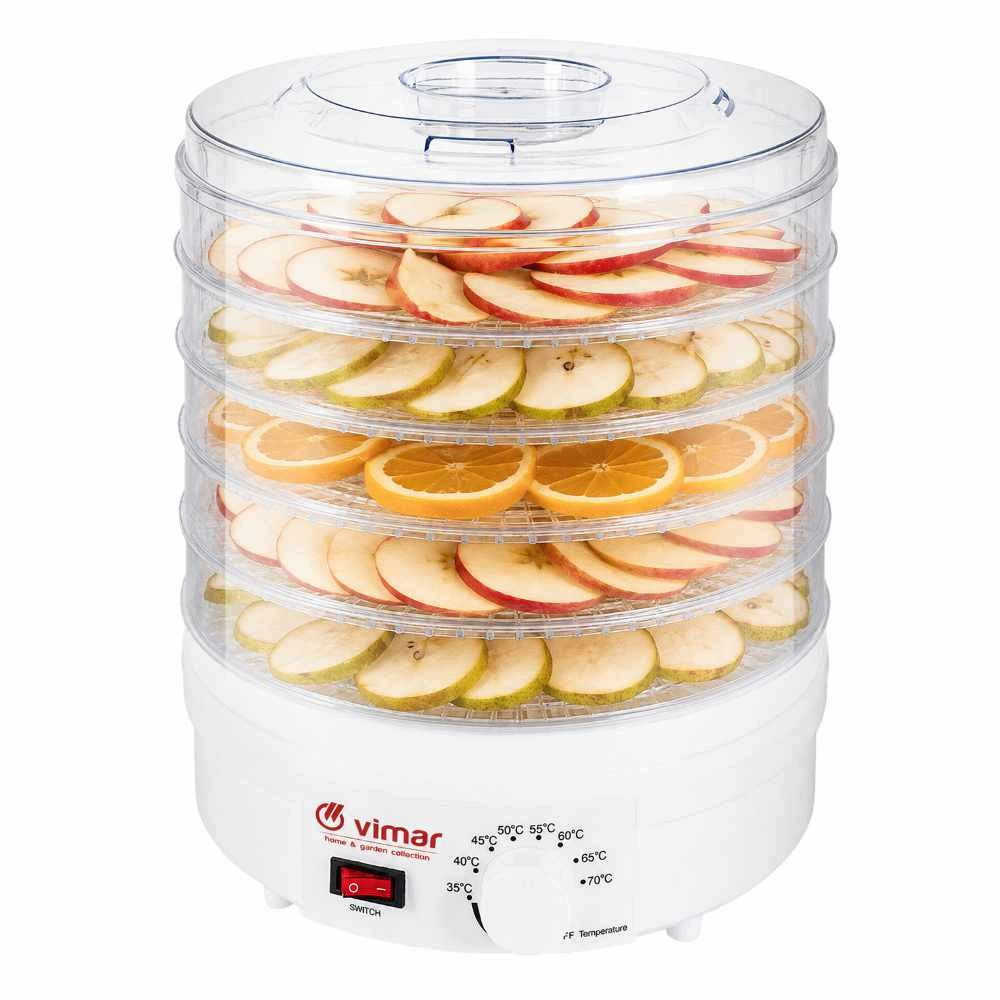 Fruit Mushroom Dryer Herbs Flavors 350W 5 Sit 35-70°C Vimar Manufacturer code 5905996961319
