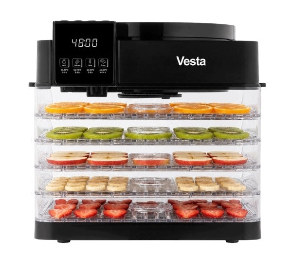 Fruit mushroom dryer Vesta EFD04 Temperature range 35-70°C 380W 5 sieves