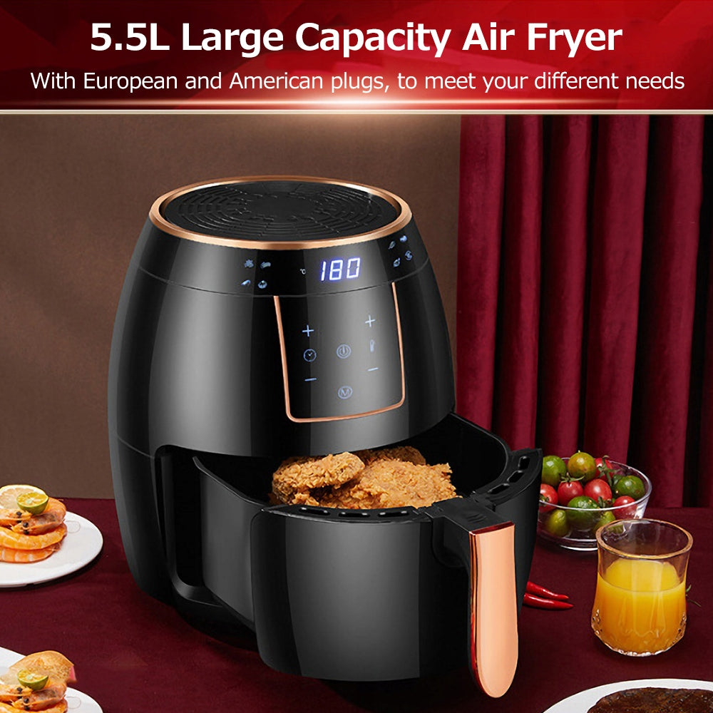 Fryer 5,5 l Household Large Capacity 1300 W Large D0 Brand no brand