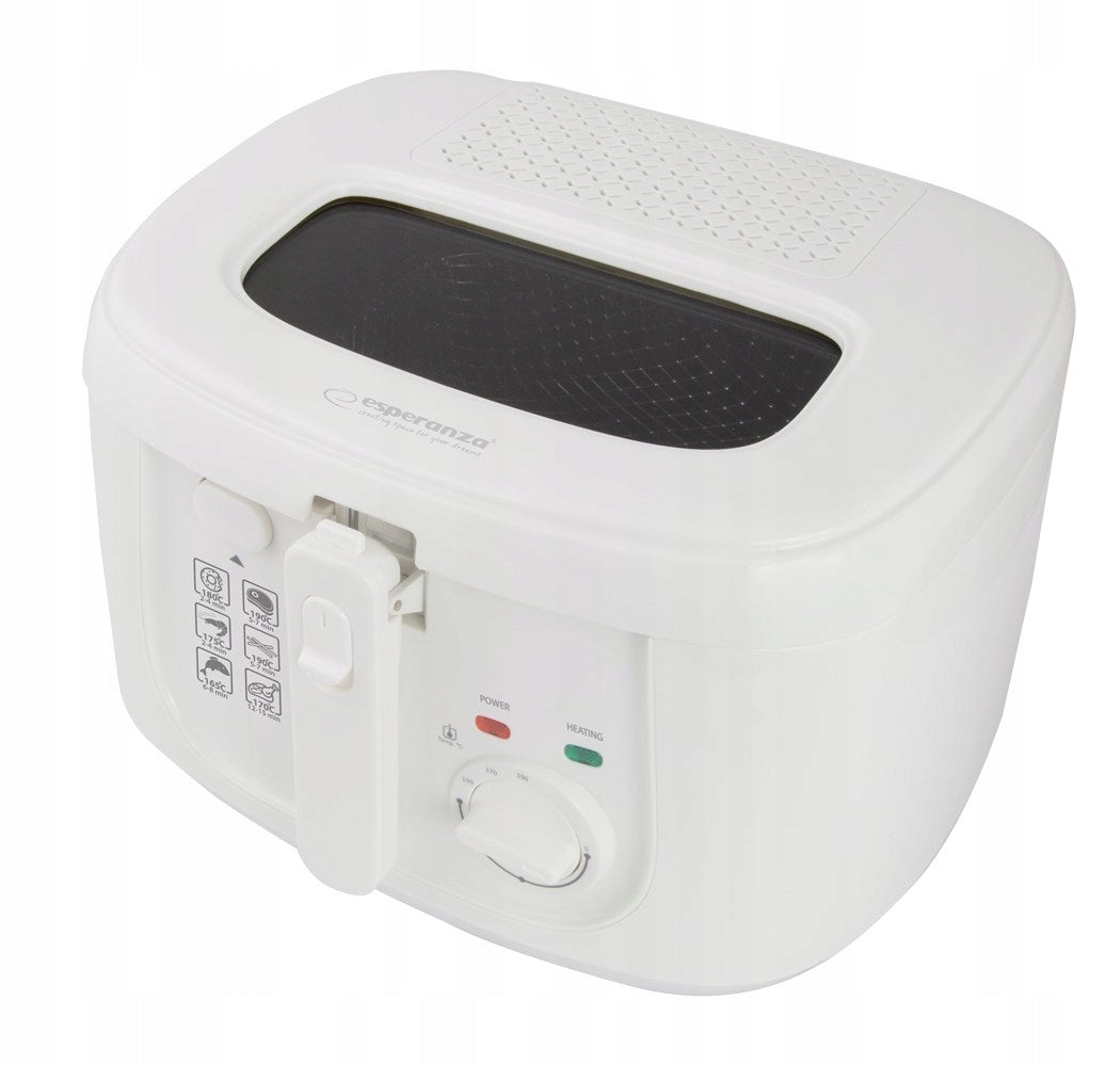Fryer Esperanza SPRING ROLL ECG012 traditional strong 1800W 2,5l oils Packaging status original