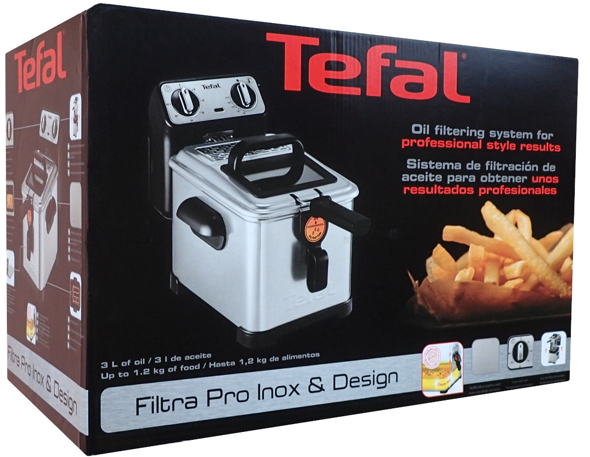 Fryer Tefal FR5101 Filter Pro Inox Traditional 3L 1.2kg