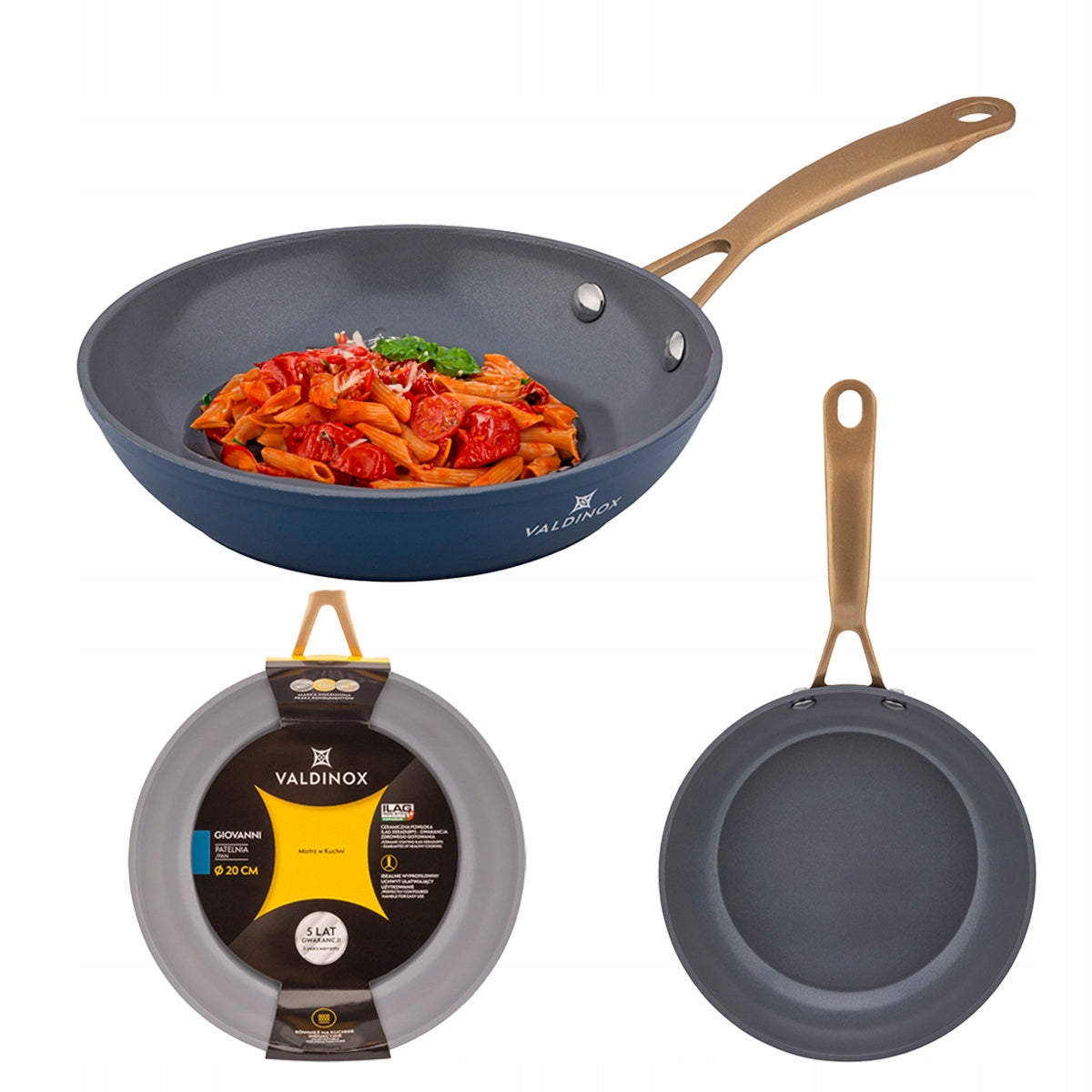Frying pan Valdinox Giovanni induction non-stick gas 20 cm