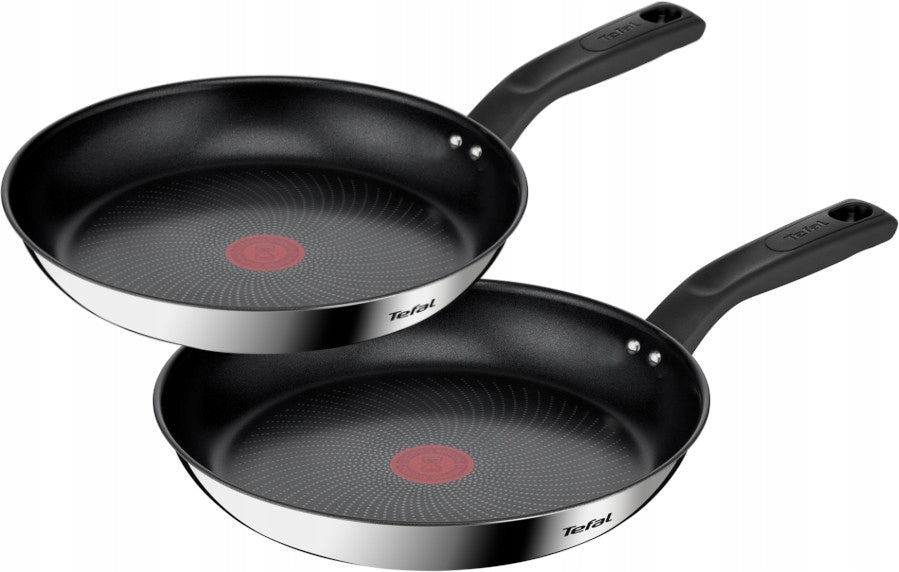 Frying pan set TEFAL Delicious 24/28cm INDUCTION stainless steel