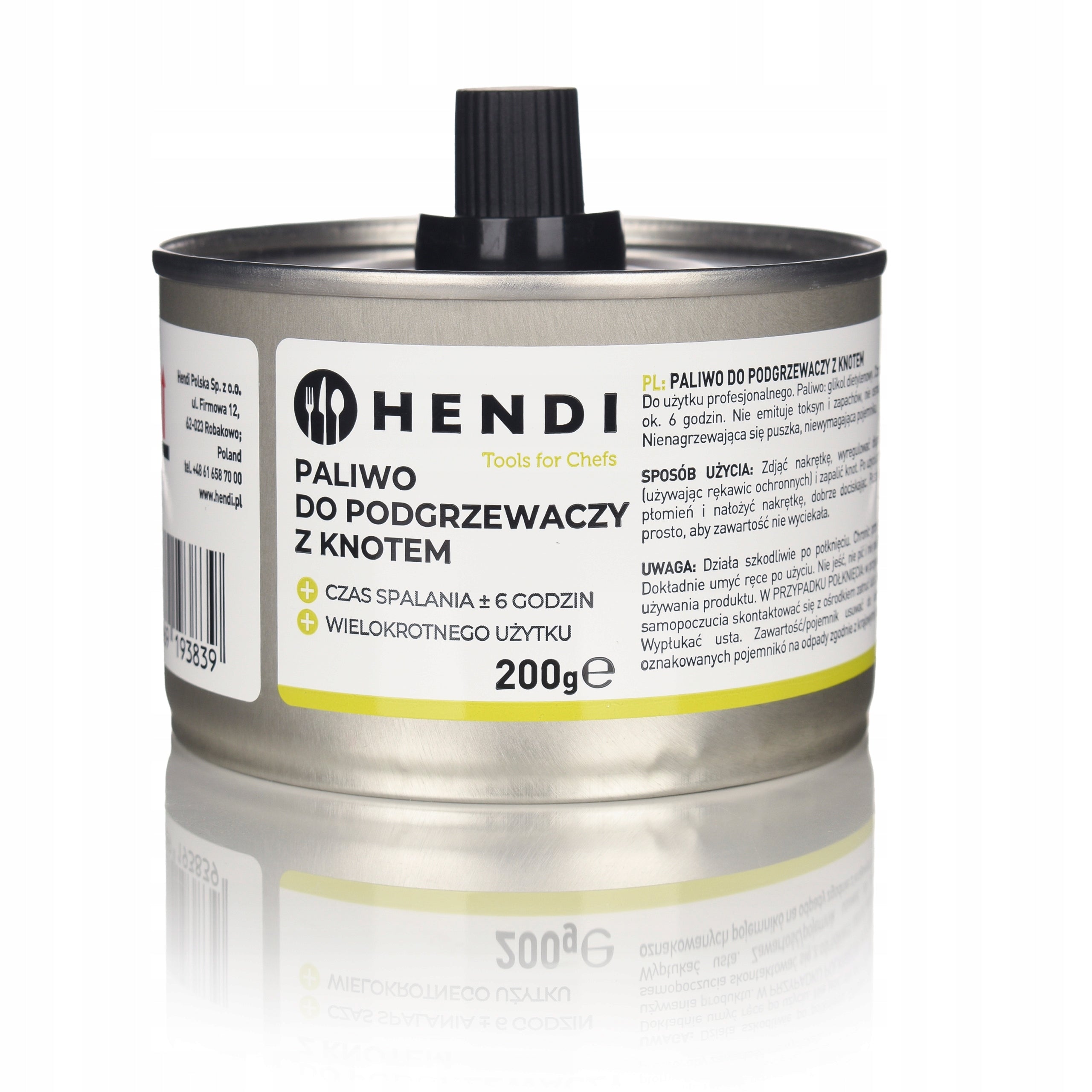 Fuel Gel Bemar Heater Paste with Fudge ~6h Smoking, 200g x 24 Capacity 0.2 l