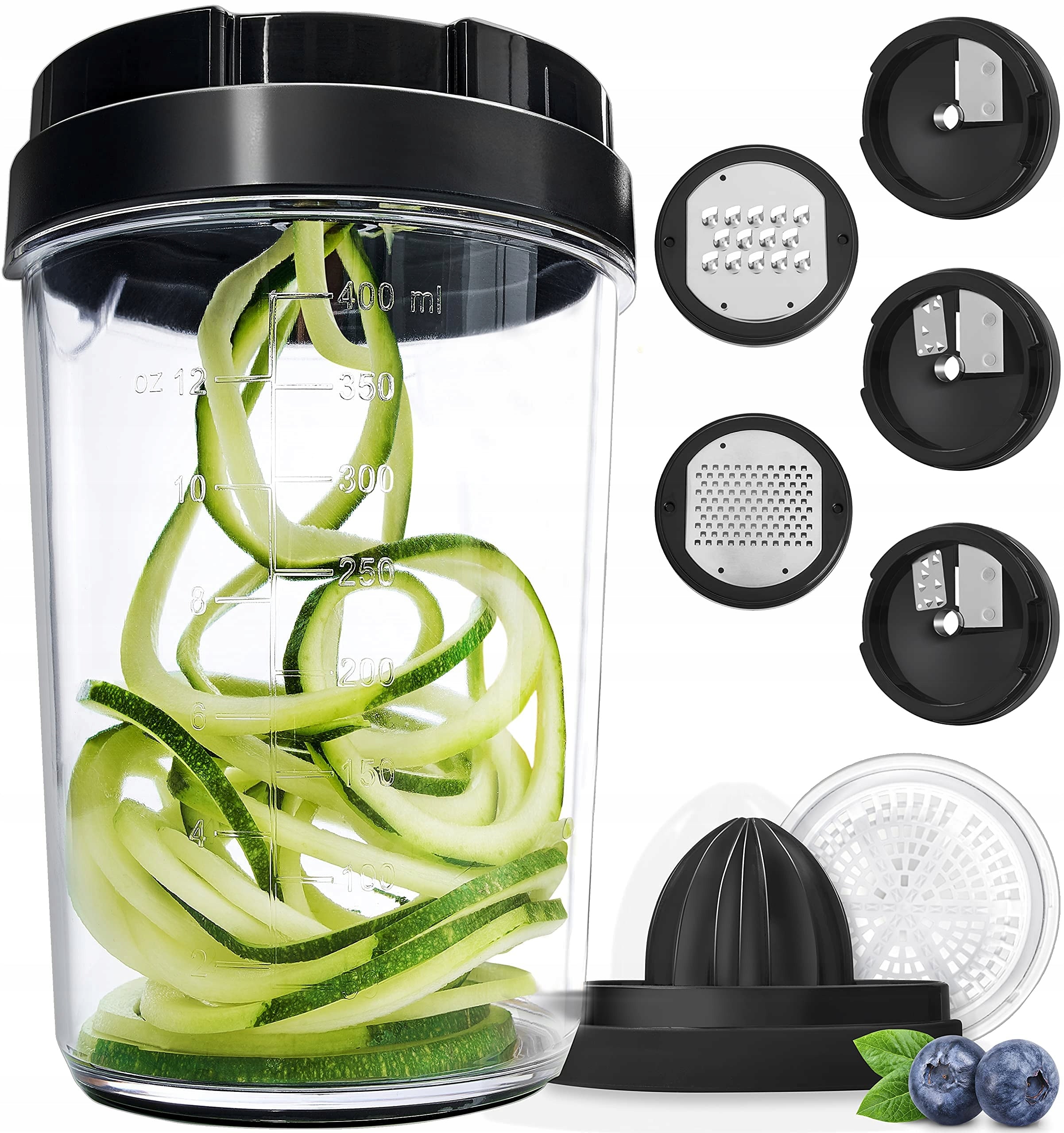 Fullstar Vegetable Slicer with 8-in-1 Container