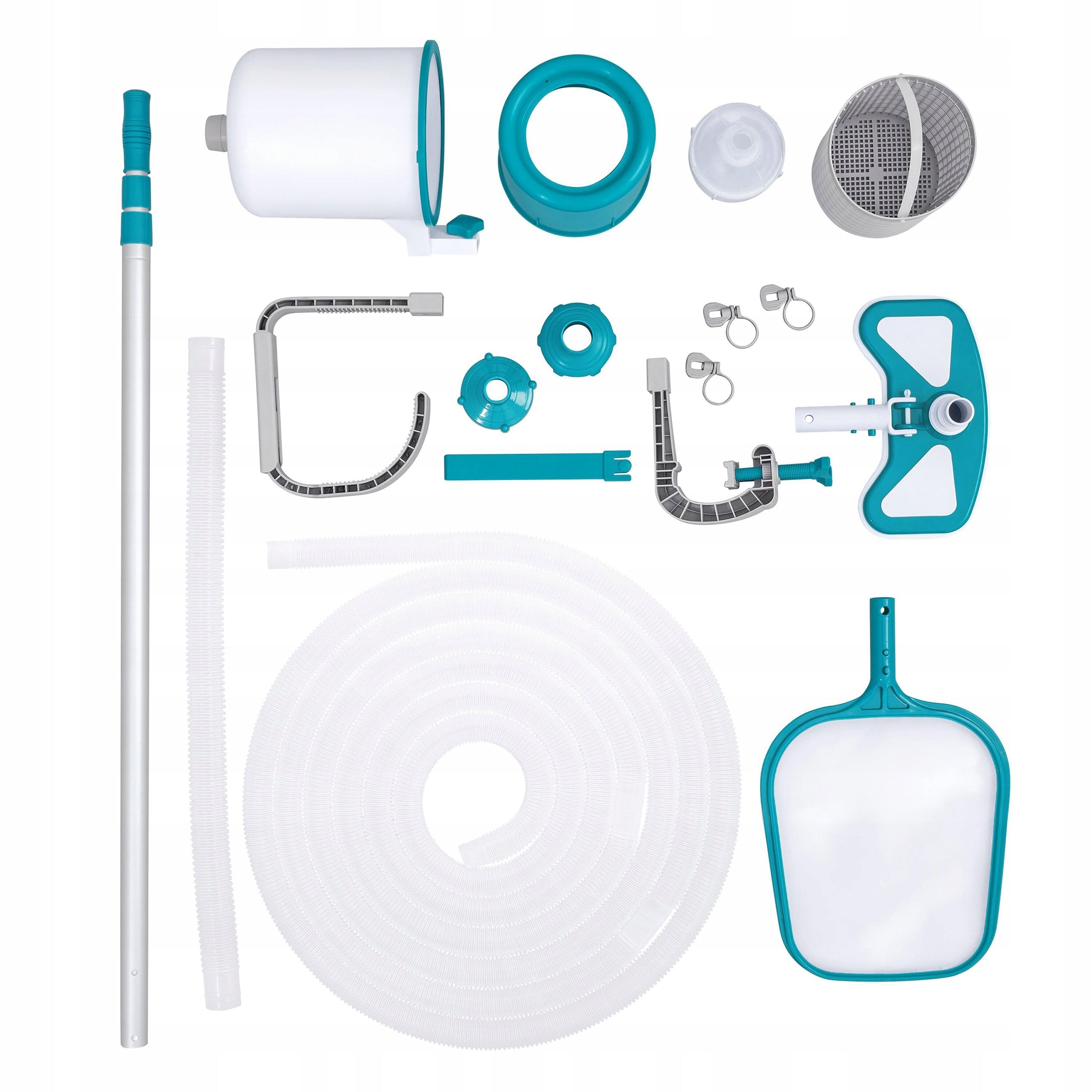 Fully Equipped Pool Cleaning Kit POOL VACUUM CLEANER +SKIMMER Manufacturer code 6942138952872