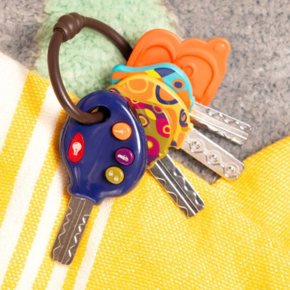 Fun Keys B. Toys - Navy Blue Brand B.Toys