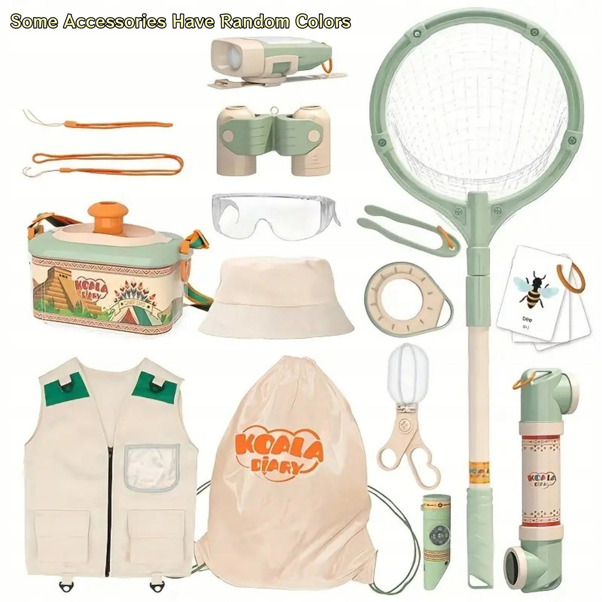 Fun Set for Little Explorer Naturalist Biologist Traveler
