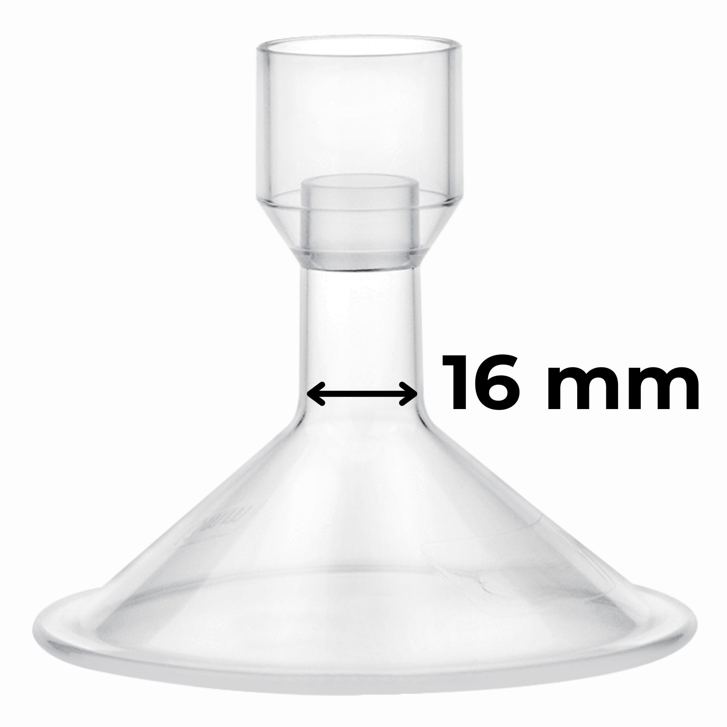 Funnel for breast pump standard 16 mm