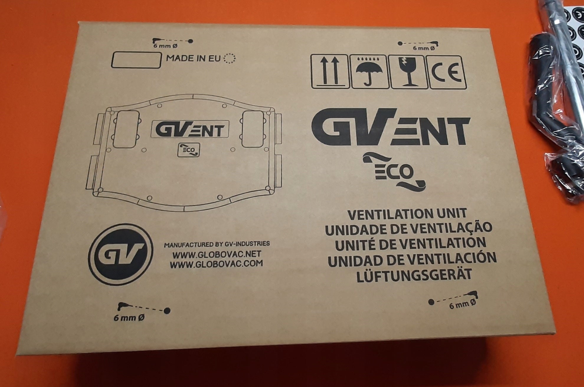 G-VENT recuperator for home 120m² + Complete X-Premium Installation Kit Manufacturer code G-vent