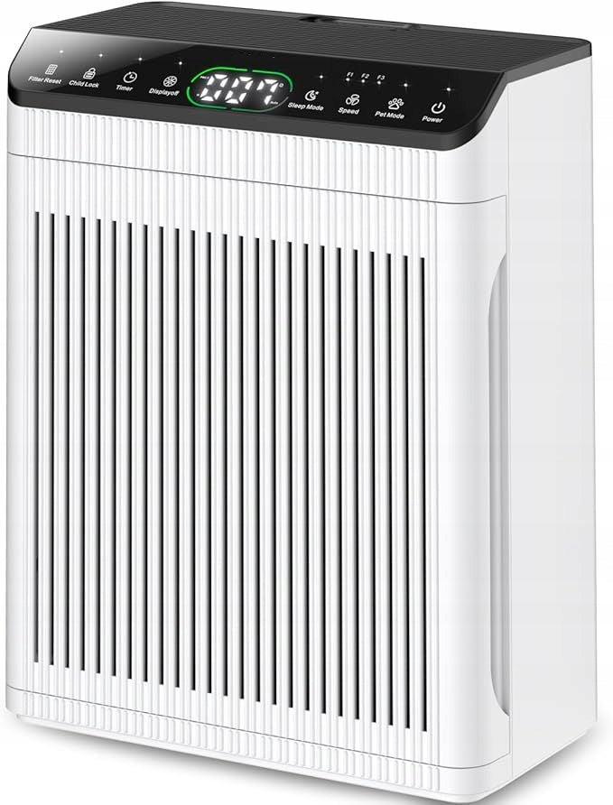 G382 EVALIT AIR PURIFIER HEPA FOR LARGE ROOMS PM2.5 QUIET