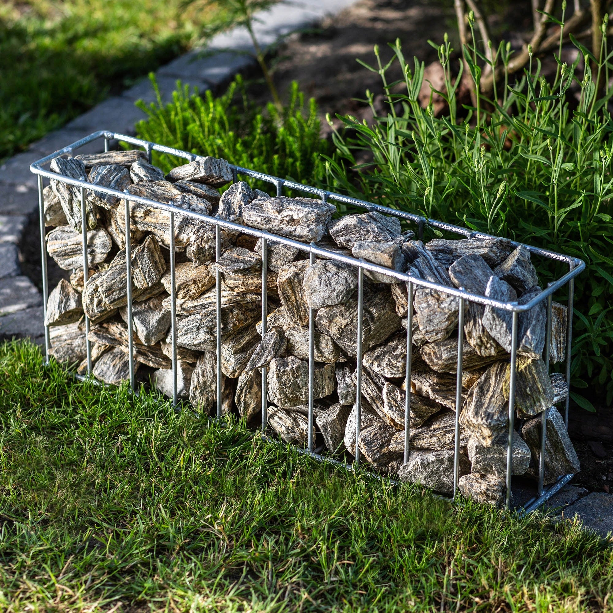 GABION PLANTER MESH GARDEN EDGING LAWN PANEL 51 cm STEEL Manufacturer code K1796