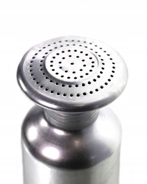 GADGET SALT SHAKER aluminum large Retro Gastro Packaging status original