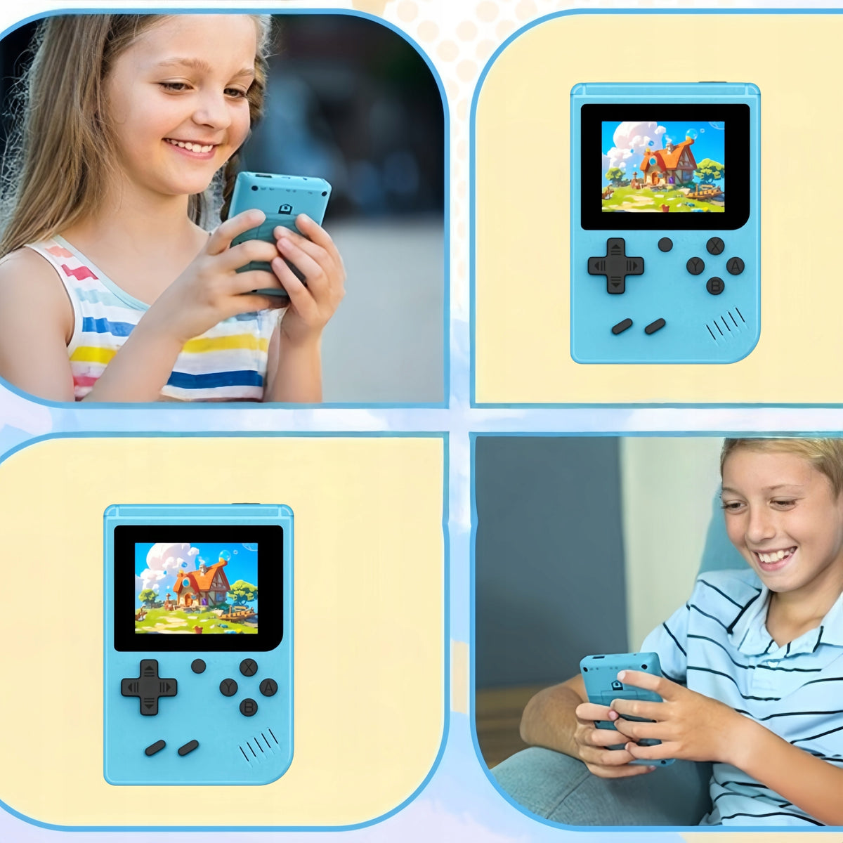 GAME BOY Portable CONSOLE 500 Video Games Pegasus Birthday Gift Brand no brand